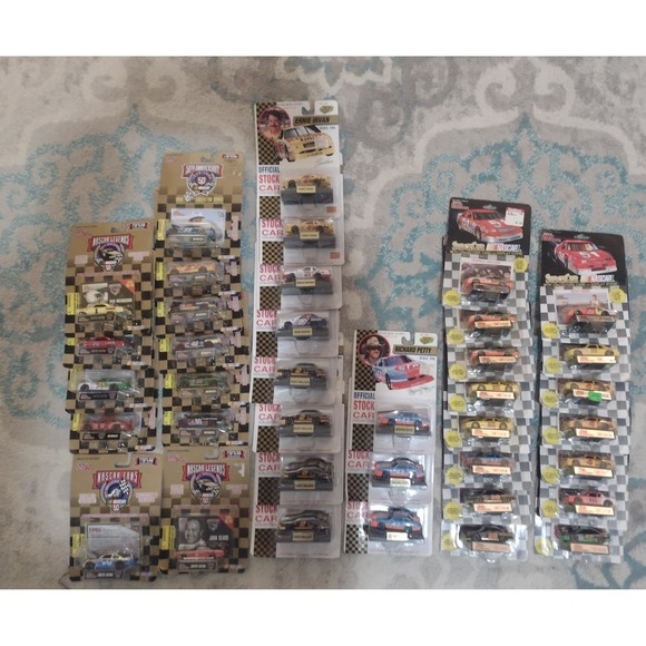 Lot Of 38 Nascar Diecast Cars Please Read Descriptions